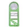 Multifunctional Geometric Ruler, Mathematics Drawing Ruler for Kids Architect Stereo Geometry Ellipse Drafting Scale Ruler