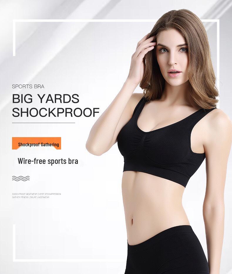 12-Color Seamless Shockproof Yoga Sports Bra