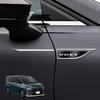 SUV VNE Side Body Sticker Fender Emblem Metal Emblem Type Metal Side Fender Mark (VOXY)
