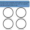 Replacement 6235 O-Ring for No-Spill Gas Can Nozzle Assembly (4 Pack)