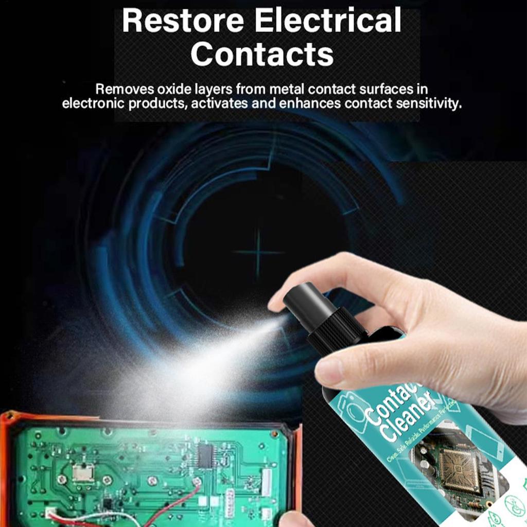 Electrical Contact Cleaner Spray 100ml for PCB Circuit Board Motherboard Cleaner Electronics Cleaner for Computer Laptop Phone