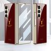 Samsung ZFold8Ultra Electroplated Anti-drop Mobile Phone Case Glass Pattern Folding Screen Hard Case