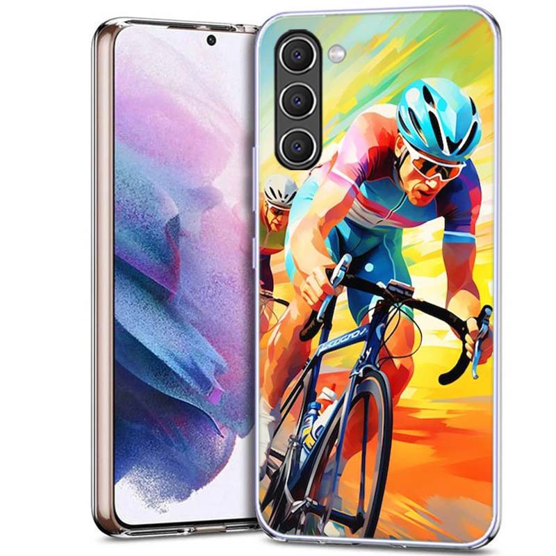 Bicycle Race Phone Case for Samsung A54 A14 A24 A34 A17 A37 A57 A55 A35 A25 A15 A13 A23 A33 A53 A07 A05S A04S A03 A73 Galaxy Not