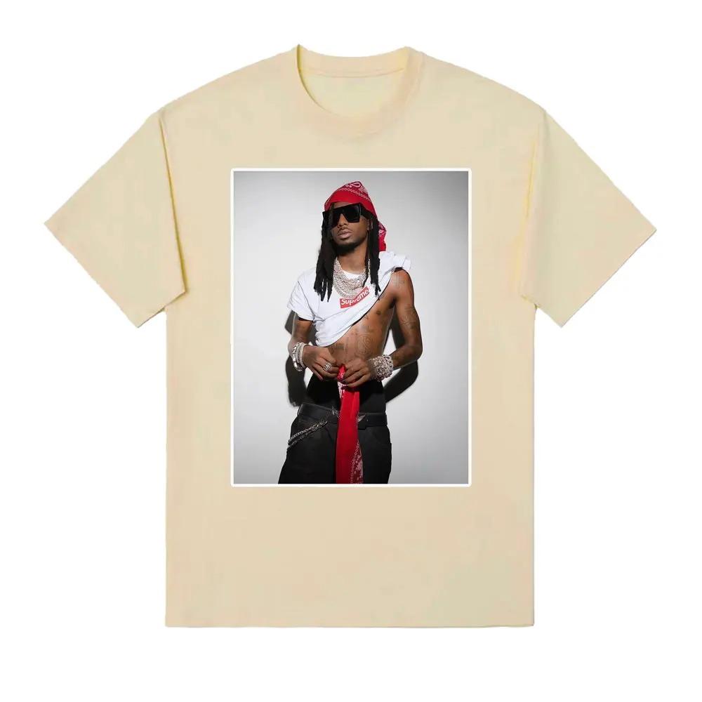Tricou Streetwear Inspirat de Playboi Carti Stil Vintage Estetică Rap Tricou Femei Mărime Mare Unisex Cel Mai Vândut top