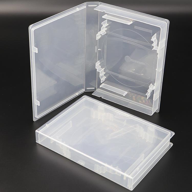 Versatile Transparent Game Disc Case with Insertable Film for Universal Protection