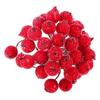 Pack of 40pcs Mini Christmas Frosted Fruit Berry Holly Artificial Flower Decor