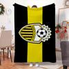 Deportivo Tachira Fc Crest Blanket Outdoor Flannel Blanket for Camping, Hiking, Garden Parties, Picnic Essentials,gift for family and friends