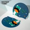 WATERTIME Kinder Wasserdichte Silikon-Badekappe
