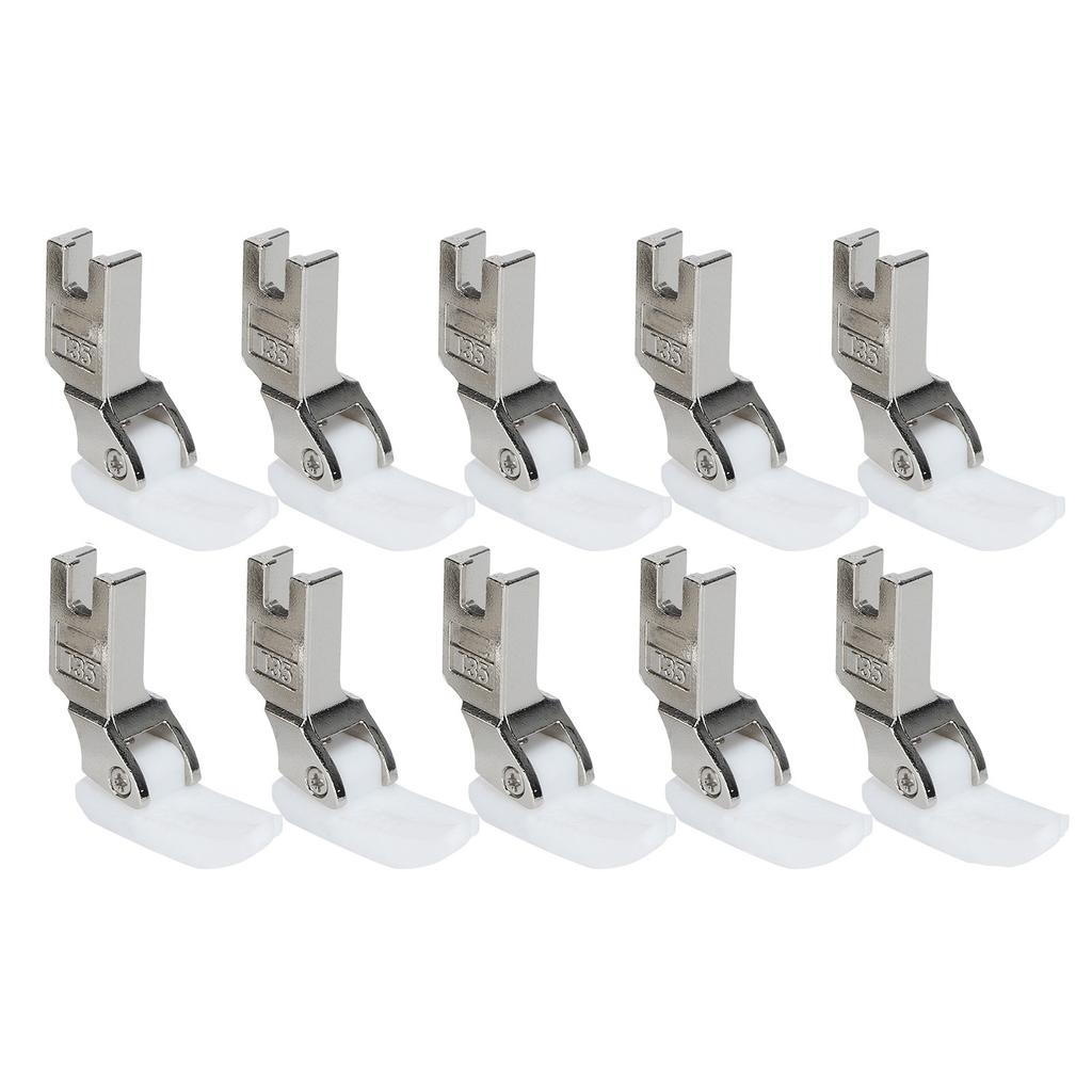 10Pcs Presser Foot Craft Supplies Industrial Sewing Machine Plastic Accessories T350