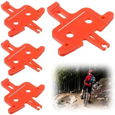 Mountain Bike Hydraulic Disc Brake Clip, Plastic POM Card, Bicycle Oil Disc Protection Plate, Anti-aircraft Brake Clip