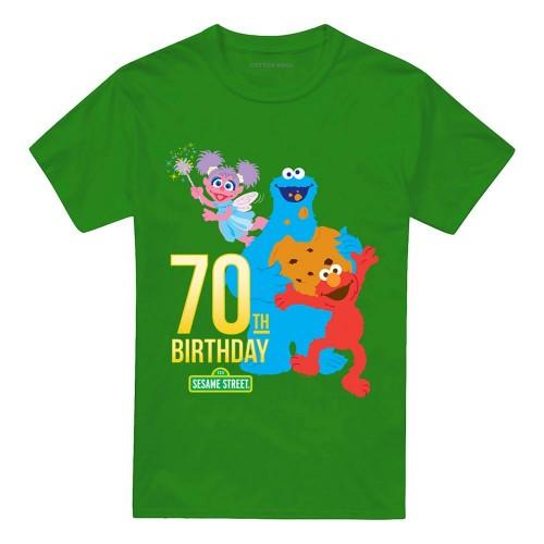 Sesame Street Unisex Adult 70th T-Shirt