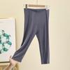 Women's High Waist Capri Pants Slim Fit Leggings Soft Modal High Stretch Solid Color Summer Casual Anti Chafing Safety Bottoms