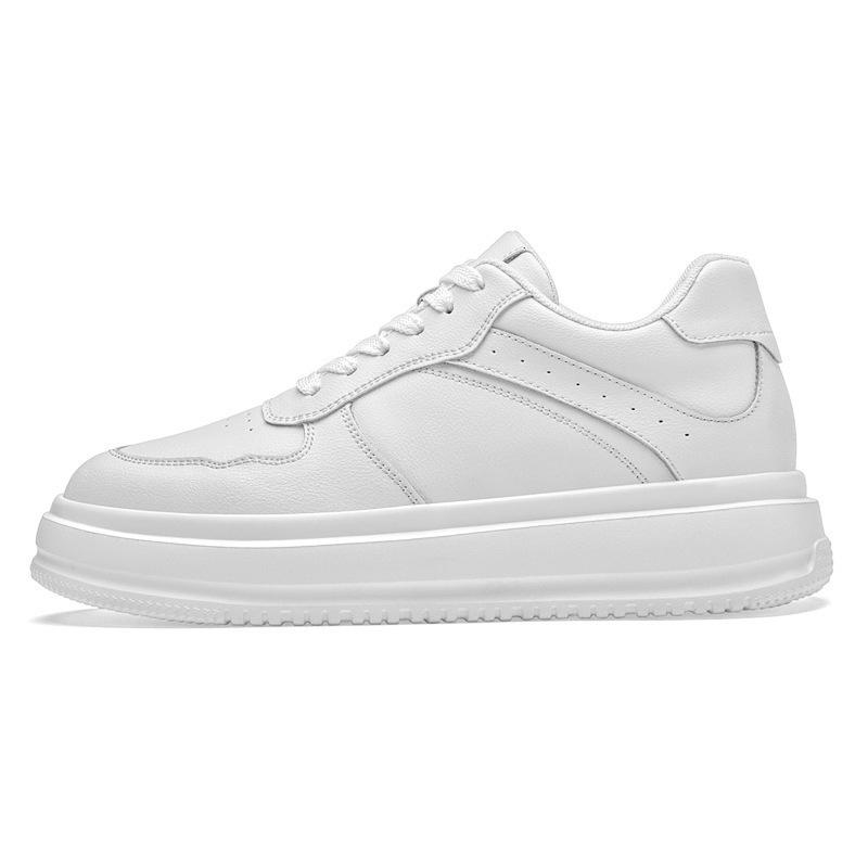 Men's Height-Enhancing Platform Shoes - 8CM or 6CM Elevation, Thick Sole, Casual Sports Style