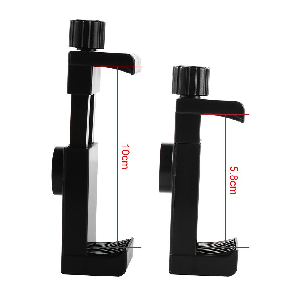 Mobile Broadcast Bracket Phone Clip Phone Mount Bracket Clip Holder Smartphone Tripod Mount Adapter