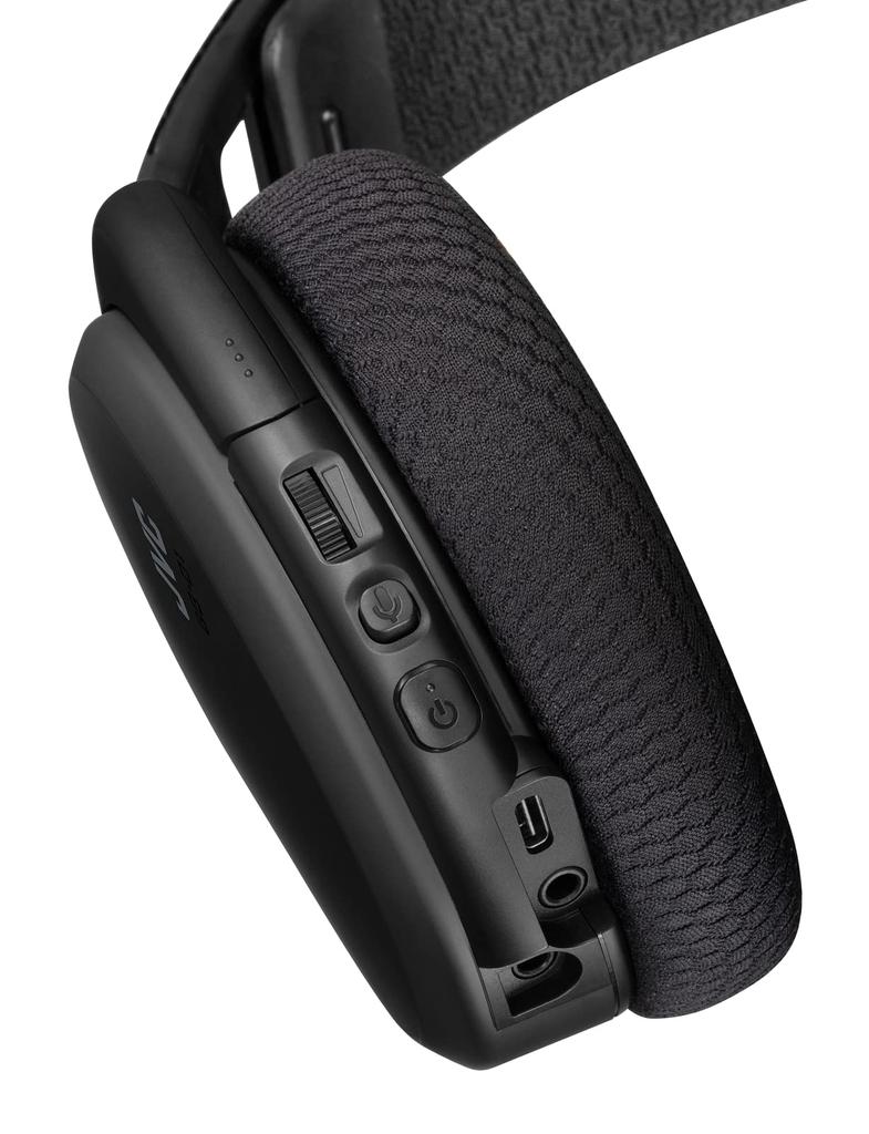 JVC Kenwood Gaming Approximately Black GG-01W Headset, Wireless, Lightweight, 209g,