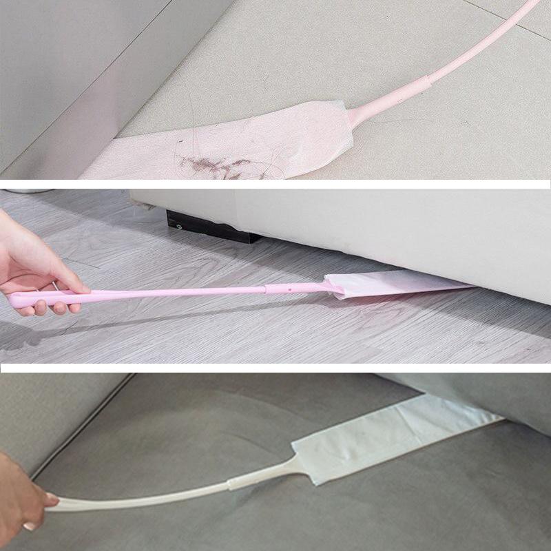 10pcs Delivery of  of Non-woven Fabric Lengthened Non-woven Fabric Gap Cleaning Tool for Cleaning Bed Bottom Furniture Household Dust Brush Duster
