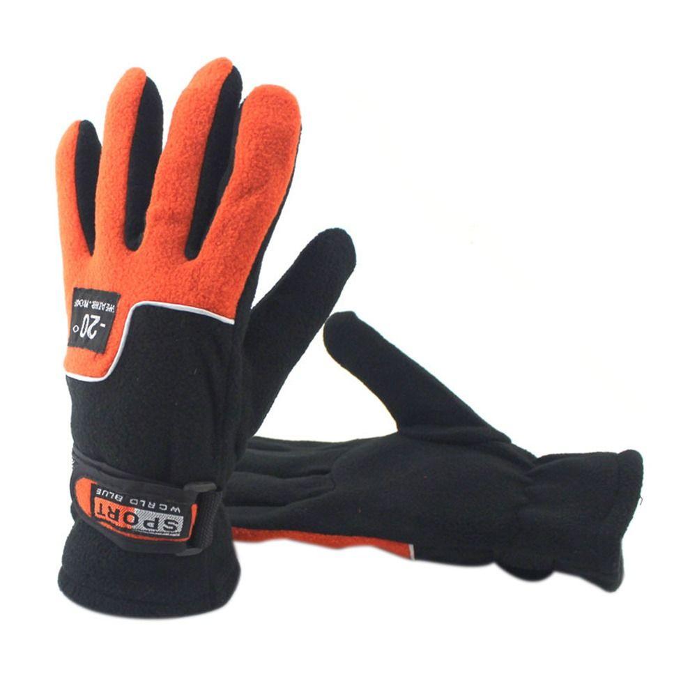 Thickened Autumn Winter Gloves Windproof Warm Mitten New Riding Cycling Skiing Gloves Outdoor