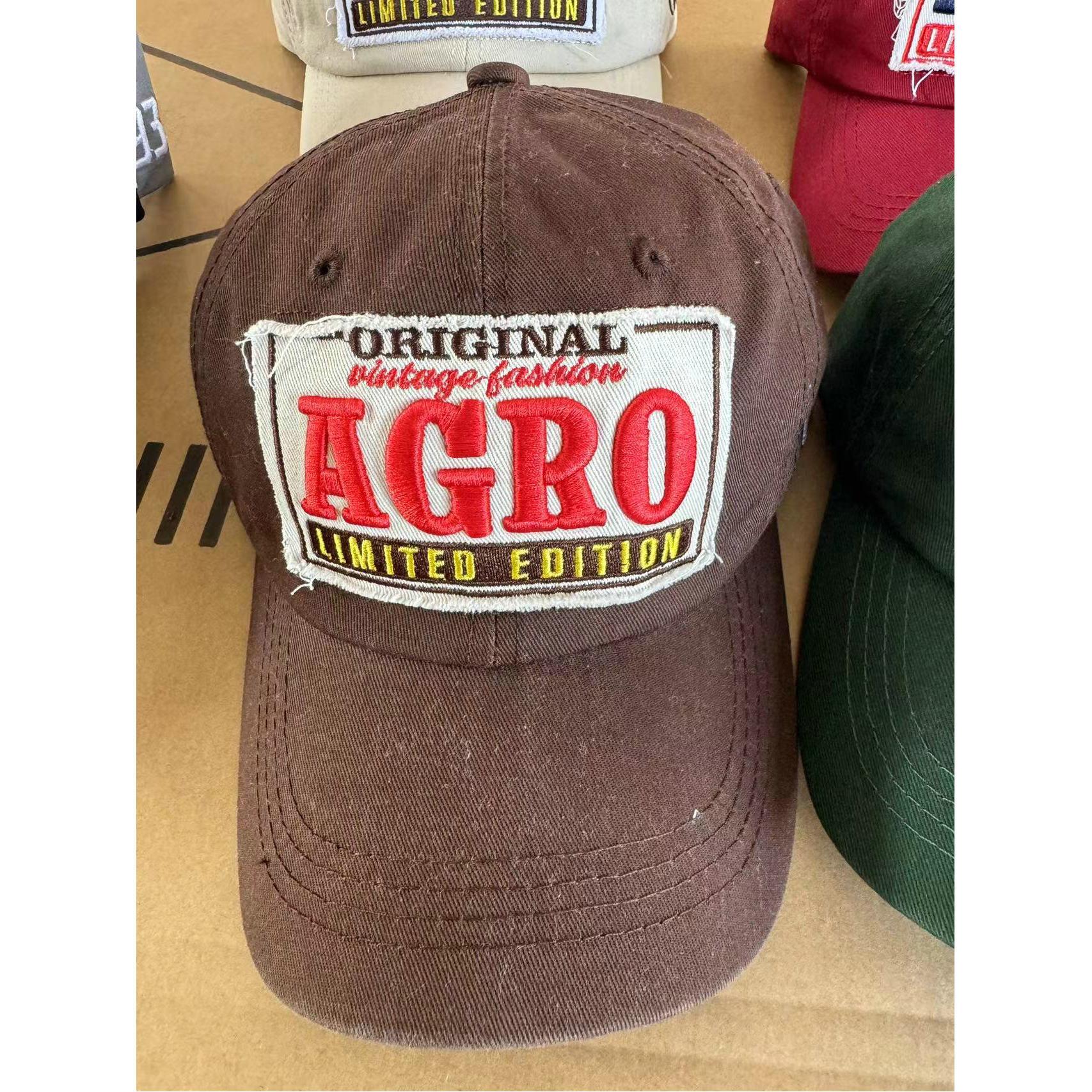 Embroidered Washed PVC Baseball Cap 6-Panel Unisex Sun Hat Soft Top Large Wide Brim Summer One Size