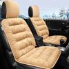 Winter Down Car Seat Cushion Split Headcap Car Front Seat Cushion Thickened and Soft Car Seat Cover