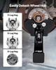 VEVOR Wheel Bearing Hub Removal Tool Kit, Compatible with All Axle Bolt Hubs 5, 6, 8 Lug Hubs Buster Puller, Universal Wheel Hub Shocker