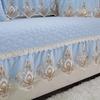 Sofakissen, All Seasons Universal European Lace Rutschfester Vier-Jahreszeiten-Sofabezug, Moderner Einfacher Stoff-Sofa-Schalkissen