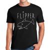Nueva Camiseta Flipper para Hombre Como la Llevaba Kurt Cobain Divertida Novedad Idea de Regalo Camiseta Top