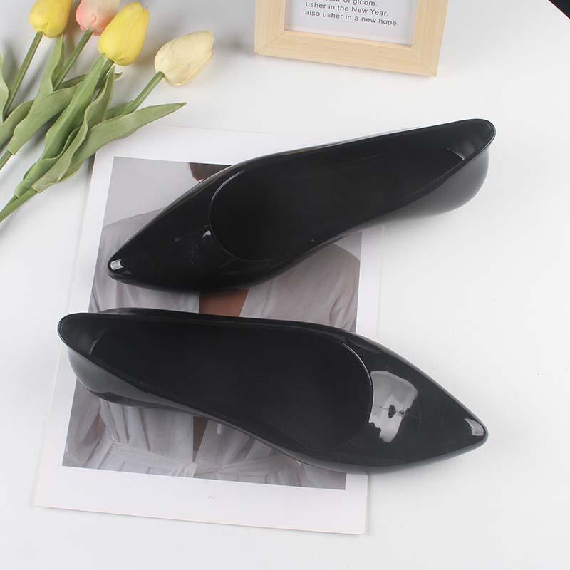 Yuzhihao Women's Summer Pointed Toe Slip-on Sandals - Closed Heel, Low-Cut Flats