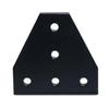 T-slot Aluminum 5-Hole 2020/3030/4040/4545 Triangle Connector Plate