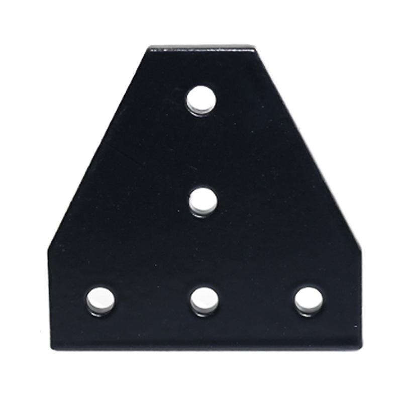 T-slot Aluminum 5-Hole 2020/3030/4040/4545 Triangle Connector Plate