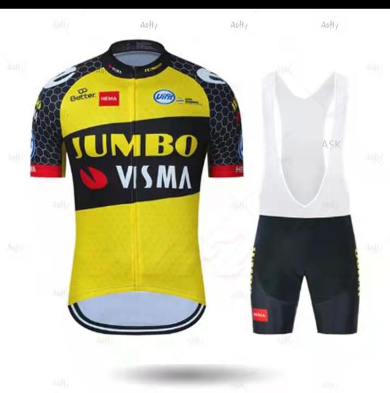 Team Edition Tour de France Cycling Suit Short Sleeve Suit Summer Men's Outdoor Breathable Mountain Bike Clothing