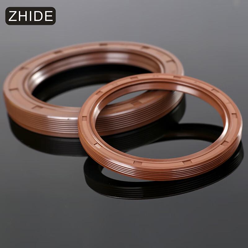 ZHIDE TC FKM Double Lip Rotary Shaft Oil Seal 35*50*10