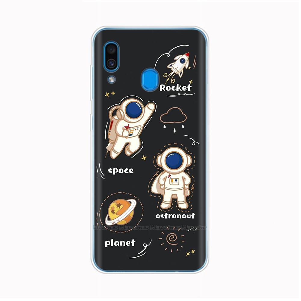 For Samsung Galaxy M20 M10 M30 Case Clear TPU Soft Silicon Fashion Phone Case For Samsung M20 M30 M10 GalaxyM30 unda Cover Coque