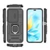 For Honor 200 Lite Case Cover Huawei Honor 200 Lite Capas Shockproof Back Slide Lens Protector Ring Holder Fundas Honor 200 Lite