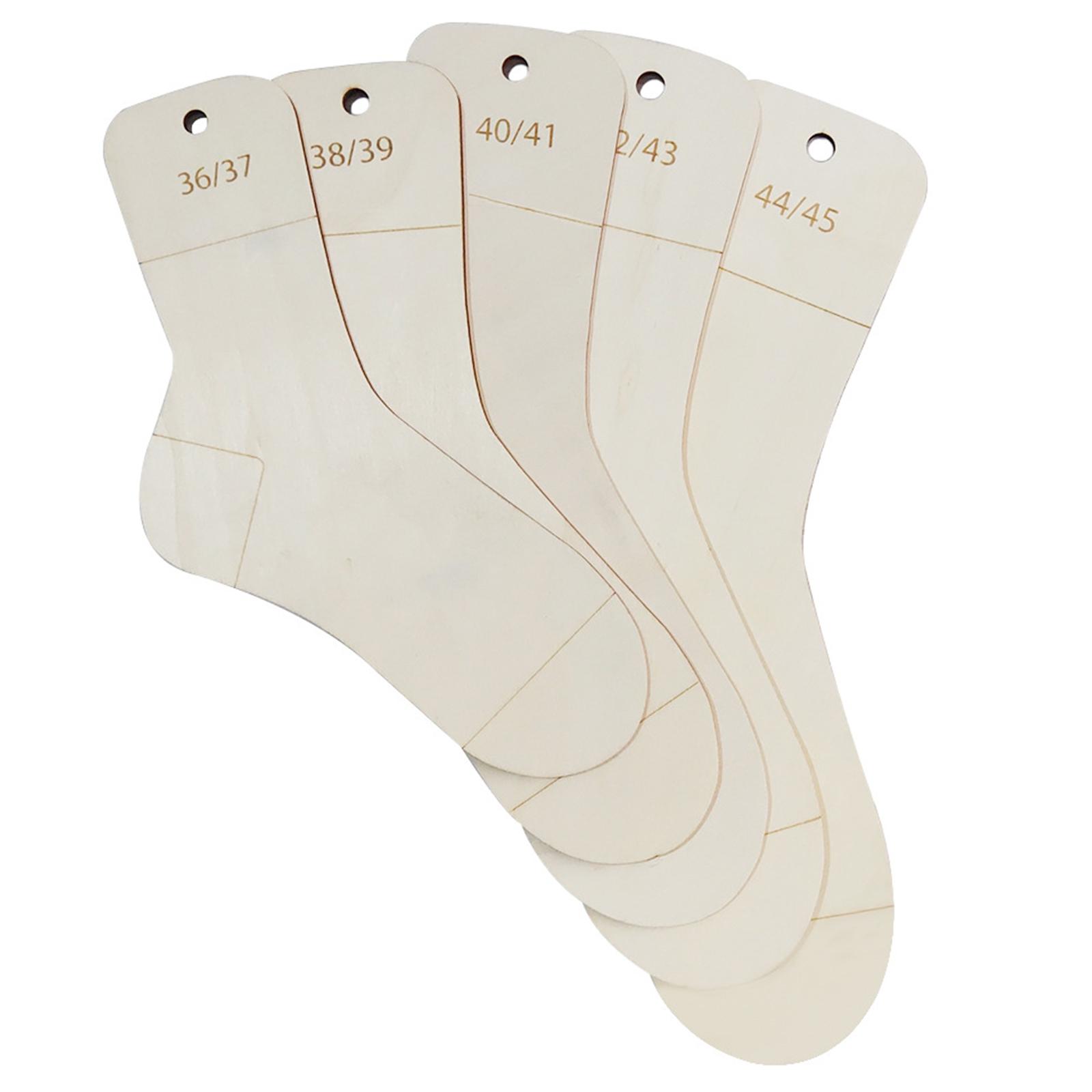 

Набор из 5 досок для носков, деревянные шаблоны для носков, помощь в вязании, трафареты для вязания носков, схема вязания носков для любителей рукоделия