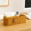 Multifunctional Imitation Vine Tissue Box Breathable Remote Control Storage Box  Restaurant