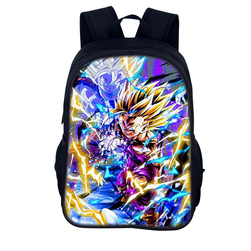 Dragon Ball Ryggsäck För Män Kvinnor Nylon Vardaglig Skolresväska