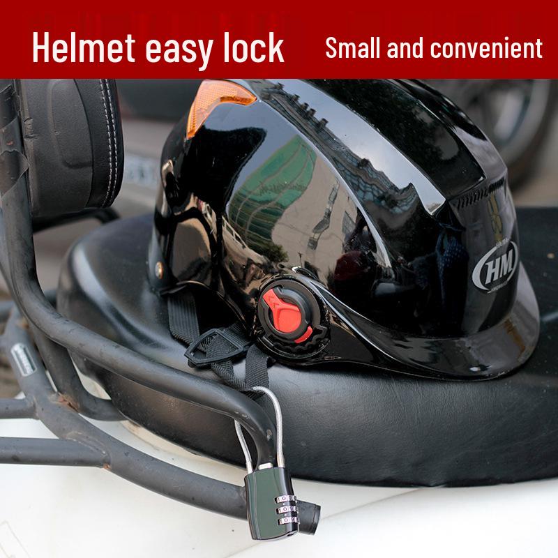 Mini lucchetto con password: Lucchetto Creativo per Casco, Bagaglio, Armadietto della Palestra