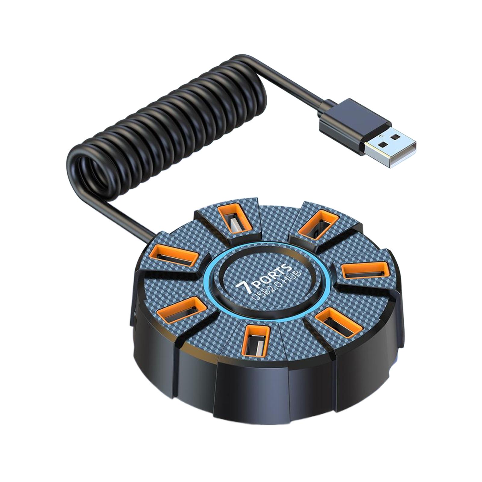 

Compact USB Hub Fast Transmission Connect Easily Multi-port USB High Speed Expander Usb Splitter 0.6m