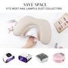 Foldable Manicure Hand Pillow PU Leather Ergonomic Nail Pillow New Nail Arm Rest