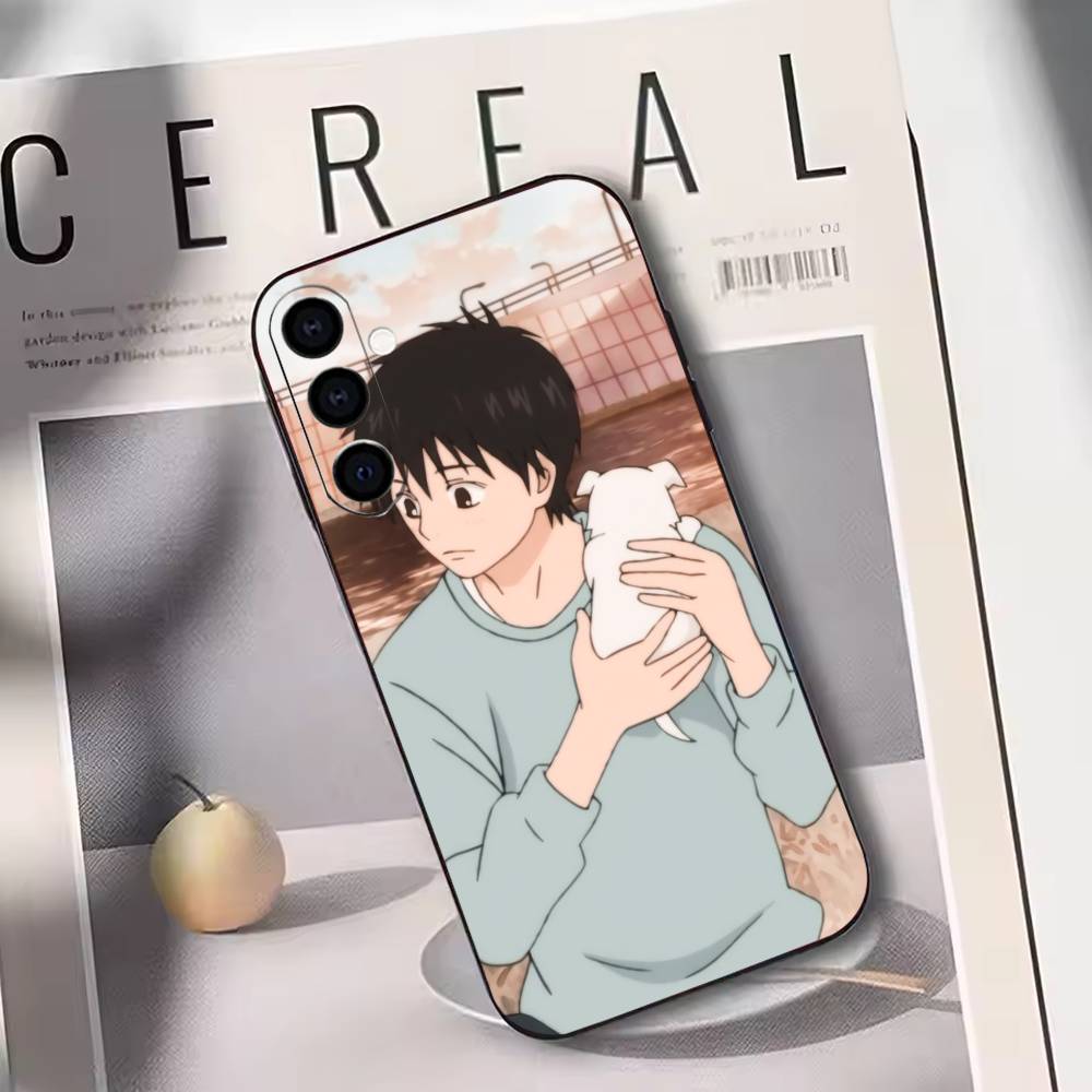 

Kimi ni Todoke Phone Case Black Silicone Soft For Samsung Galaxy A73,A72,A71,A70,A53,A52,A51 Samsung a51 4g