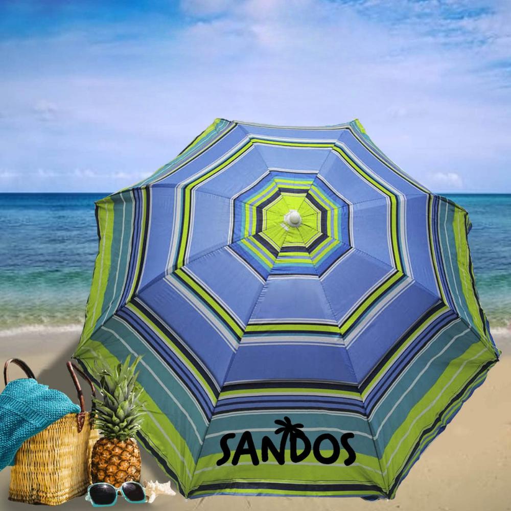 Guarda-sol de praia - riscas