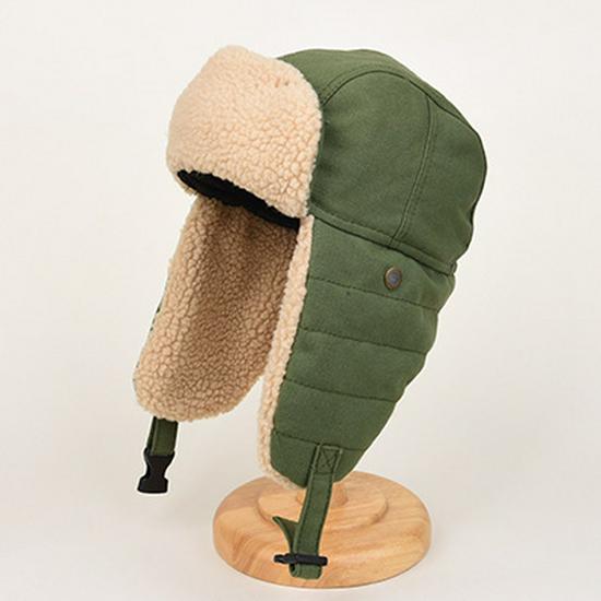 Unisex Winter Cycling Ear Protection Warm Cotton Hat