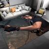 1pc Resident Evil Leon S. Kennedy1 Entrance Mat, Non-Slip Mat Area Rug,Room Decor, Outdoor Decor, Kitchen Rug,Doormat - Machine Washable, Easy To Clea