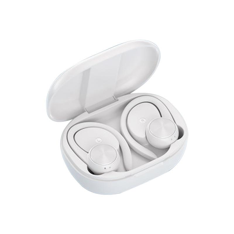 Noise-cancelling in-ear True Wireless 5.0 Bluetooth Headphones Painless Over-ear Digital Display Sports Sweat-proof Headphones