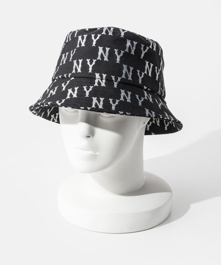 MLB Korea Bucket Hat 3AHTM013NBIC CLASSIC MONOGRAM BUCKET HAT BLACK [Product]