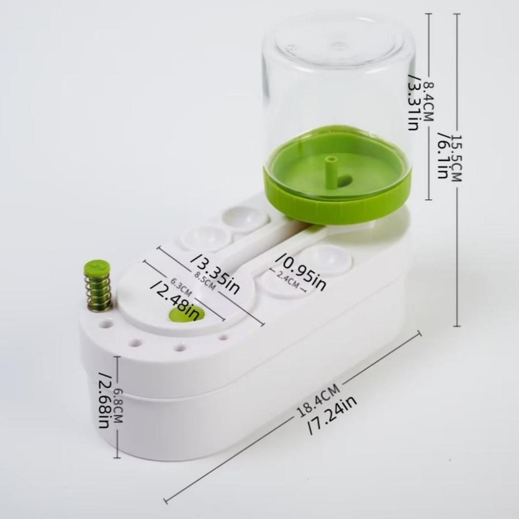 Pinselreiniger Pinselspüler Wasserzirkulation, Aquarell-/Öl- und wasserbasierter Pinselreiniger, Geschenk für erwachsene Künstleranfänger