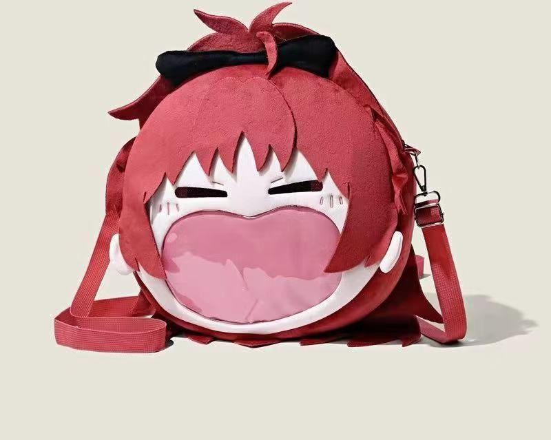 Miku Hatsune Itabag Soft Plush Girl Backpack With Cartoon Art Bag Adjustable