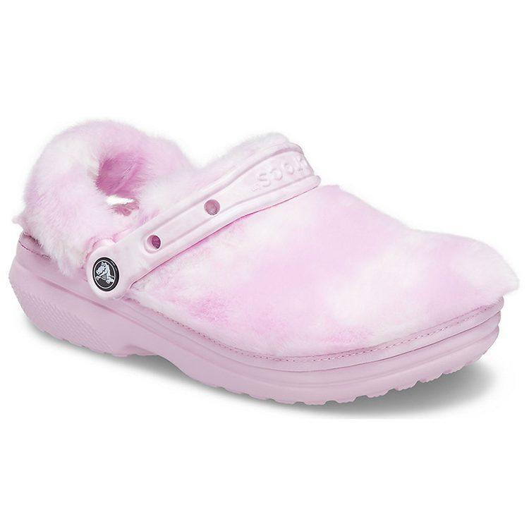 Crocs Classic Fur Sure Clogs Ballerina 'Pink White' 207303-6SU
