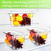 10 Pcs 1/3 Size Clear Food Pan Lids Polycarbonate Universal Handled Hotel Pan Cover Table Catering Plastic Food Pan Lid With Han