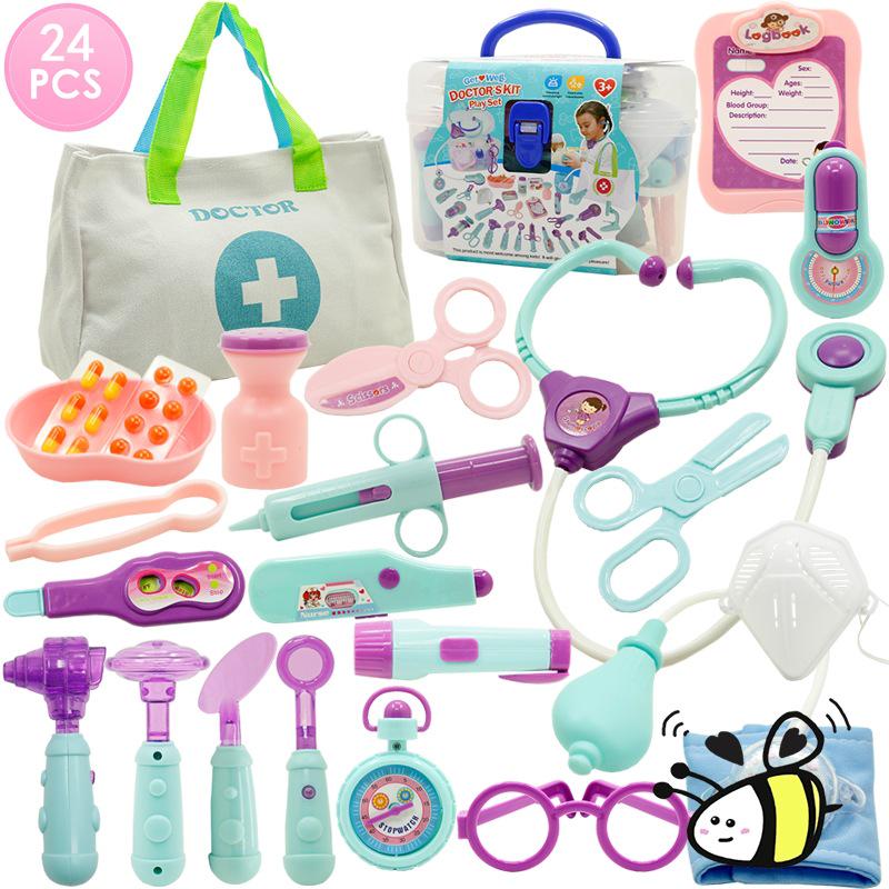 Kindergarten Dollhouse Role-Playing Doctor Toys Set - Small, Medium, Large Classrooms